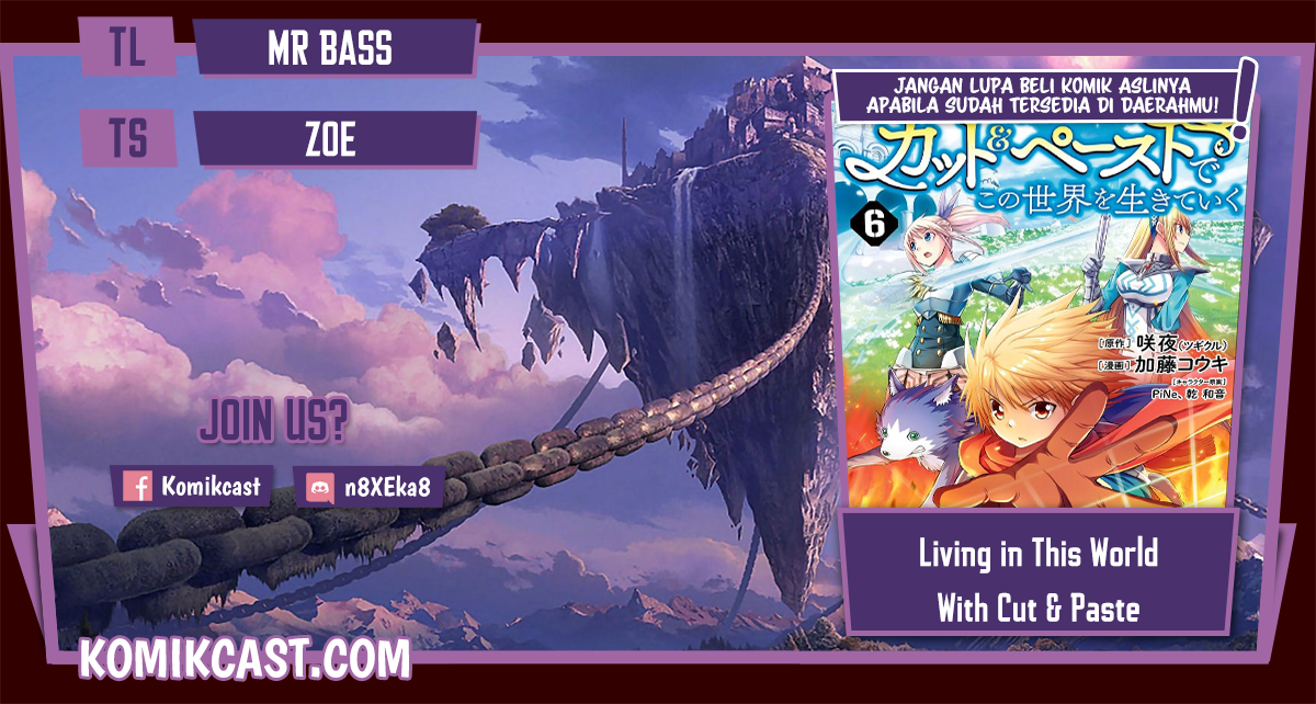 Living In This World With Cut & Paste Chapter 08 Gambar 1